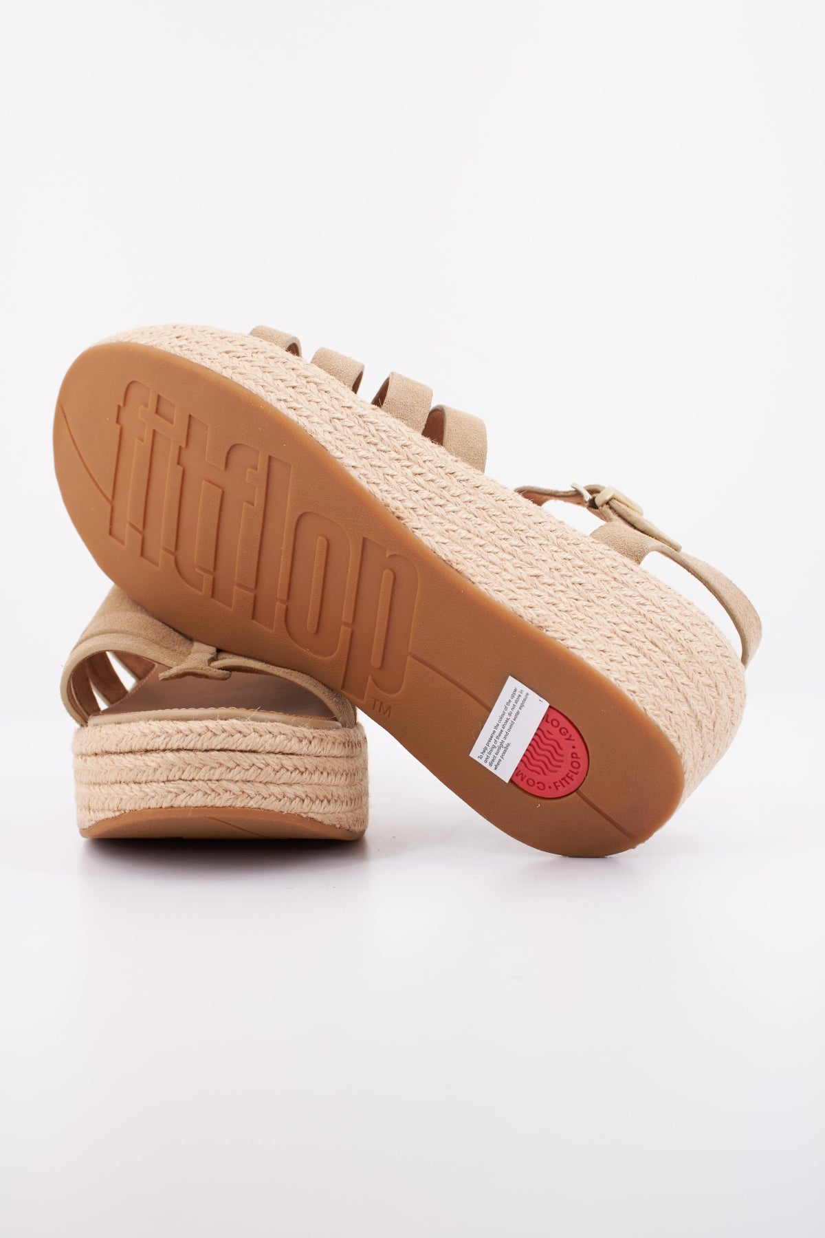 FITFLOP PLATFFORMS SUEDE FIS en color CAPCHINO  (5)