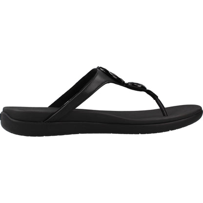 FITFLOP SANDALIA SOLAY GLOSS en color BLACK  (4)