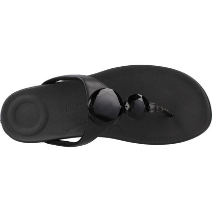 FITFLOP SANDALIA SOLAY GLOSS en color BLACK  (7)
