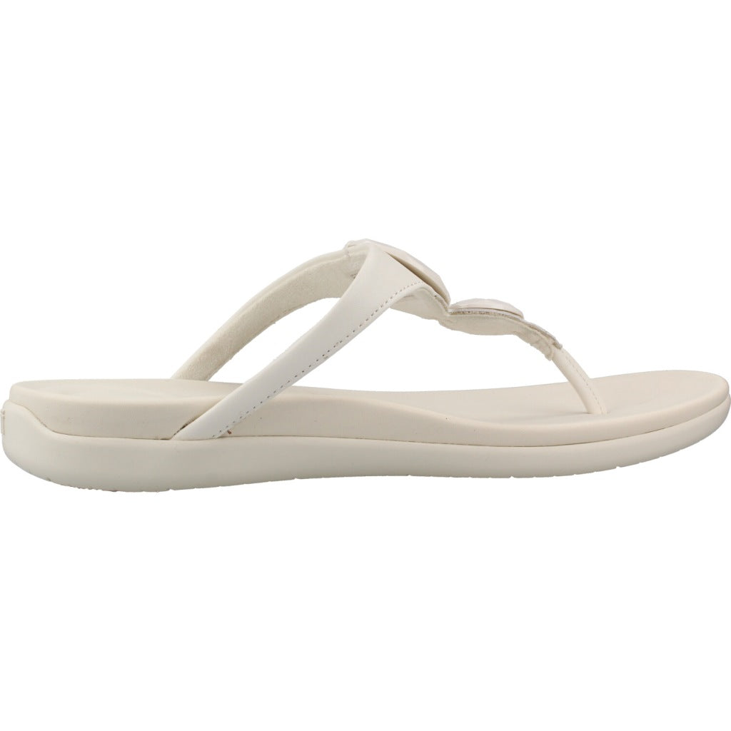 FITFLOP SANDALIA SOLAY GLOSS en color CREAM  (4)