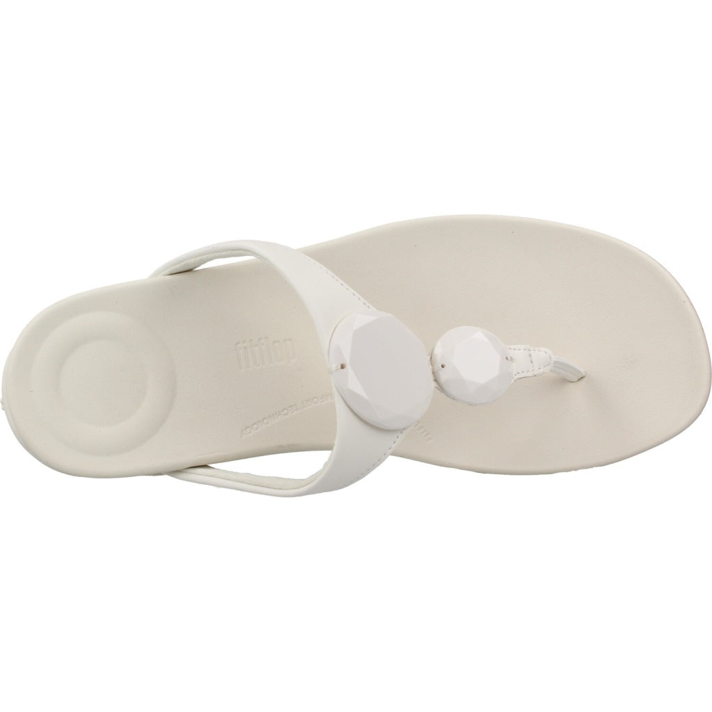 FITFLOP SANDALIA SOLAY GLOSS en color CREAM  (7)