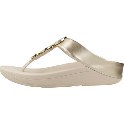 FITFLOP HALO BEAD CIRCLE en color PLATINO  (2)