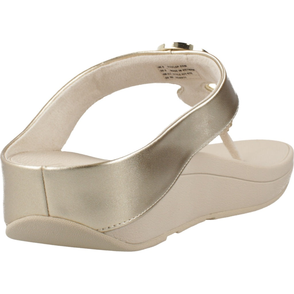 FITFLOP HALO BEAD CIRCLE en color PLATINO  (3)