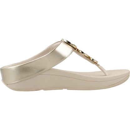 FITFLOP HALO BEAD CIRCLE en color PLATINO  (4)