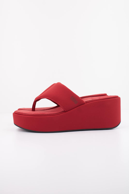 FITFLOP PLATFFORMS WEDGE en color BERRY  (1)