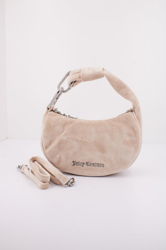JUICY COUTURE BLOSSOM SMALL HOBO en color CARAML  (1)