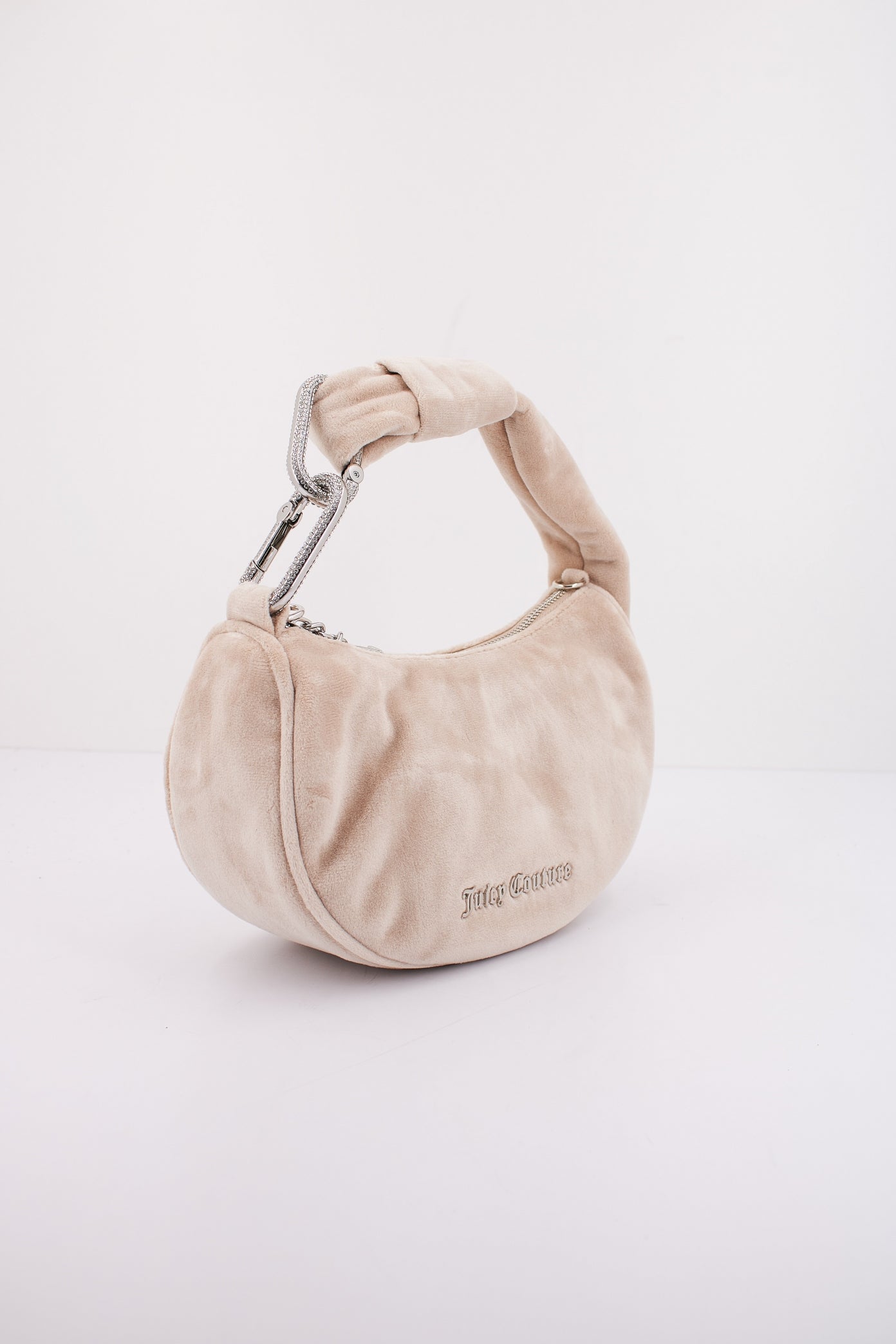 JUICY COUTURE BLOSSOM SMALL HOBO en color CARAML  (2)