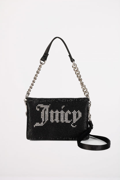JUICY COUTURE HAZEL S HOBO en color BLKWHT  (1)