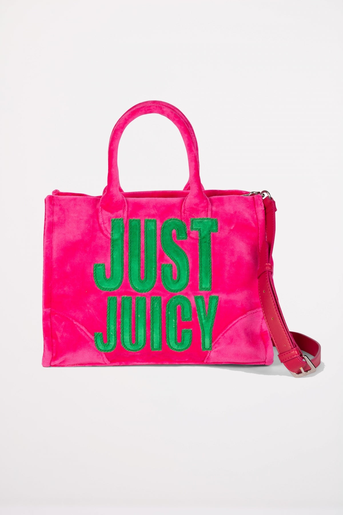 JUICY COUTURE IRIS PATCH VELVET M en color RSBRRY  (1)