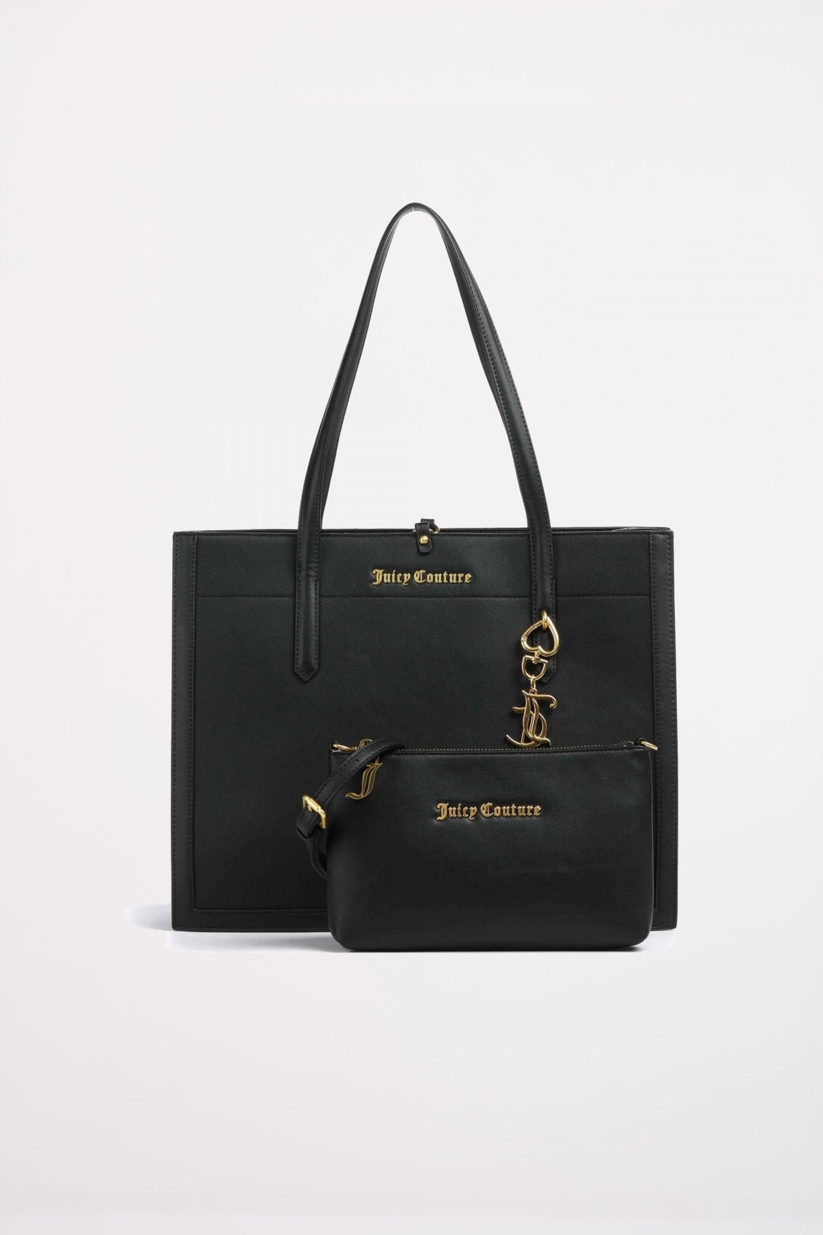 JUICY COUTURE LILY LARGE SHOPPING en color BLACK  (2)