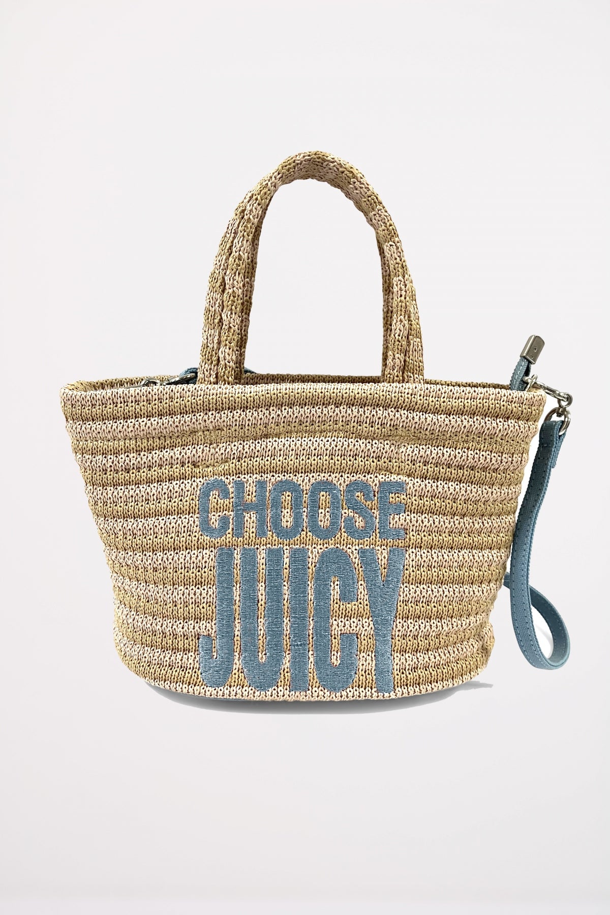 JUICY COUTURE NORA STRAW M en color LSKBLU  (1)