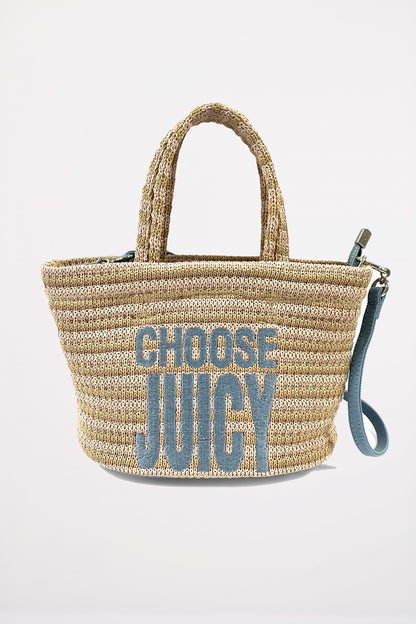 JUICY COUTURE NORA STRAW M en color LSKBLU  (1)