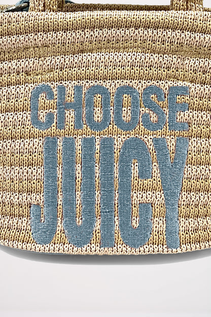 JUICY COUTURE NORA STRAW M en color LSKBLU  (3)