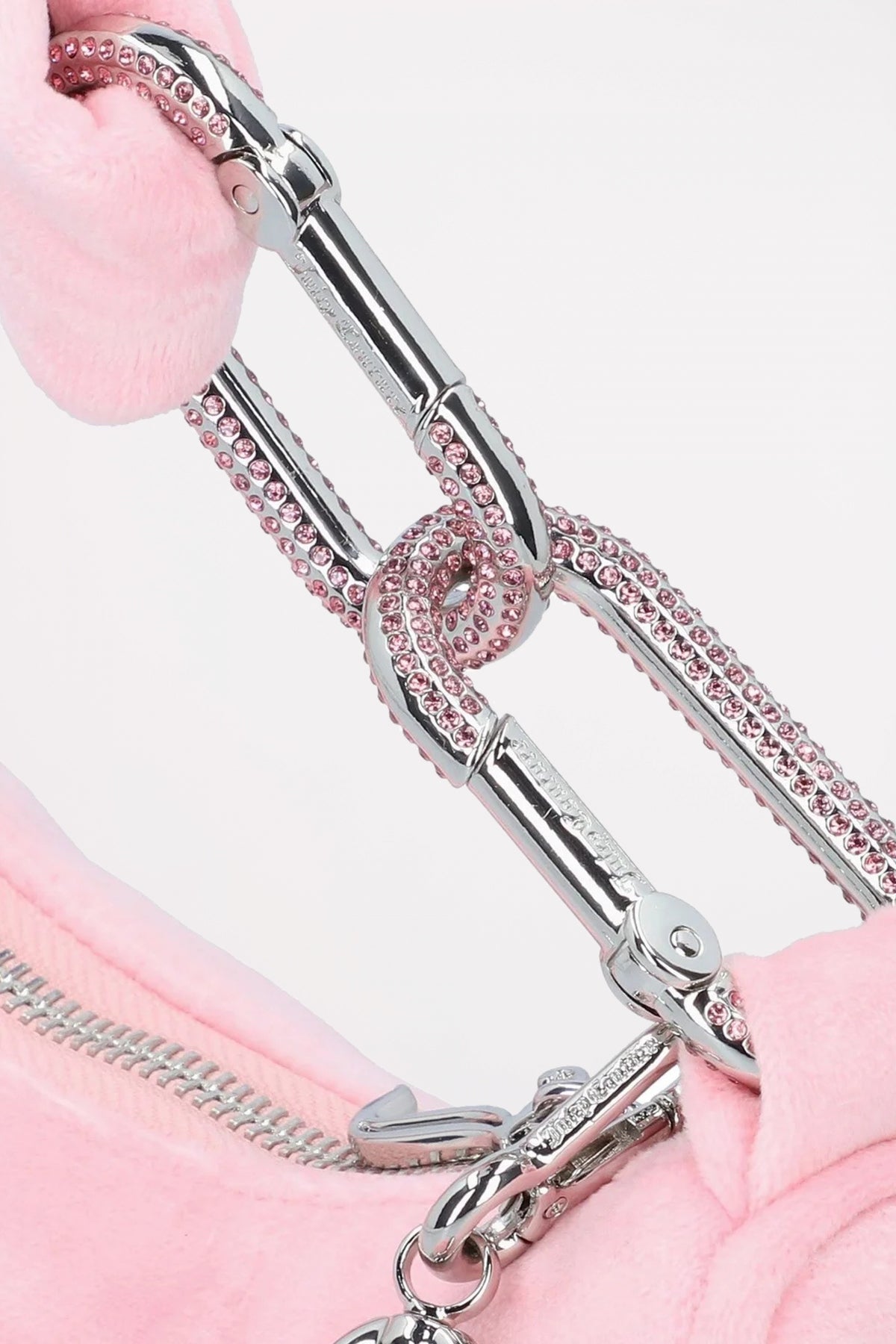 JUICY COUTURE BLOSSOM SMALL HOBO en color PINK  (2)