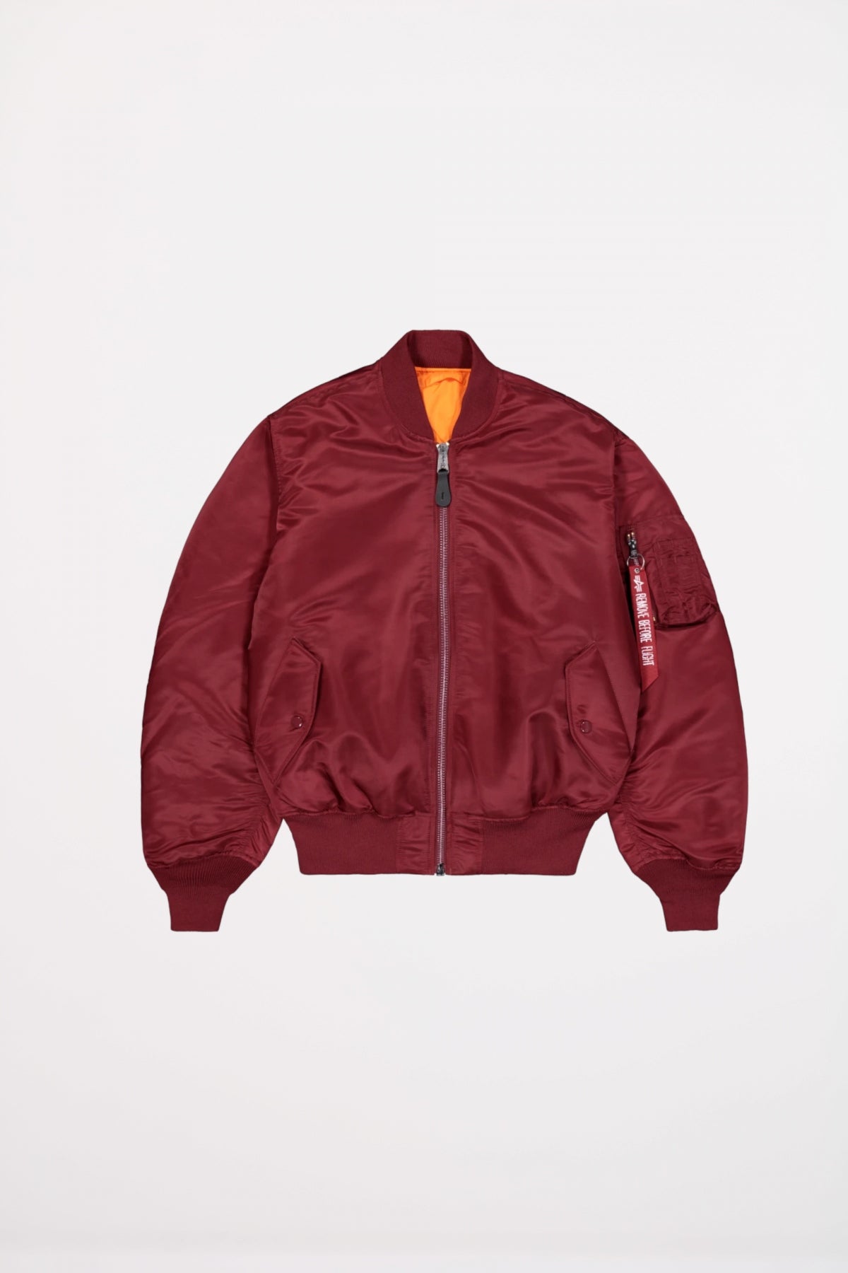 ALPHA INDUSTRIES MA- HERITAGE en color BURGUNDY  (2)