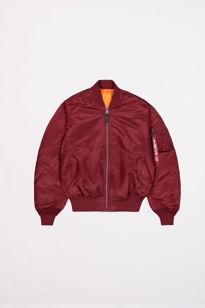 ALPHA INDUSTRIES MA- HERITAGE en color BURGUNDY  (2)