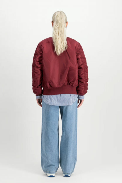 ALPHA INDUSTRIES MA- HERITAGE en color BURGUNDY  (4)