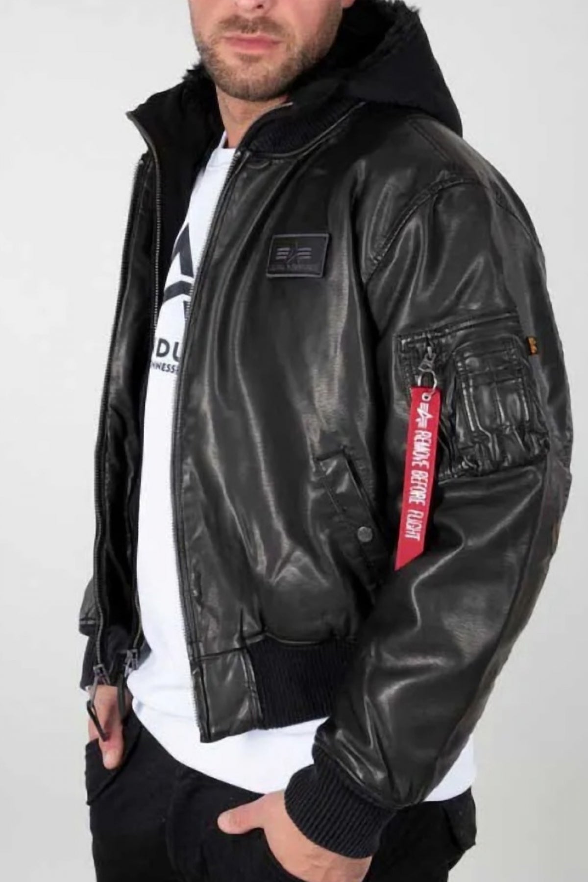 ALPHA INDUSTRIES MA- D-TEC FL en color BLCKGRY  (2)