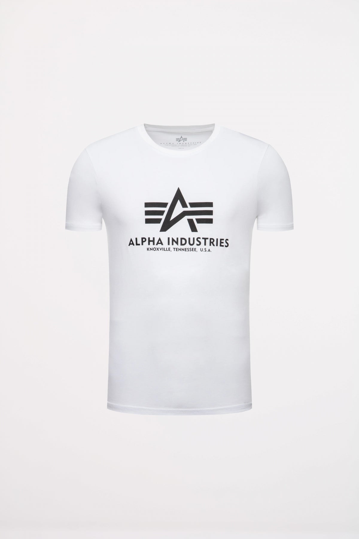 ALPHA INDUSTRIES BASIC T-SHIRT en color WHITE  (2)