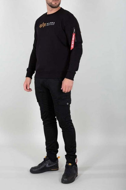ALPHA INDUSTRIES ALPHA JUMPER en color BLACK  (4)