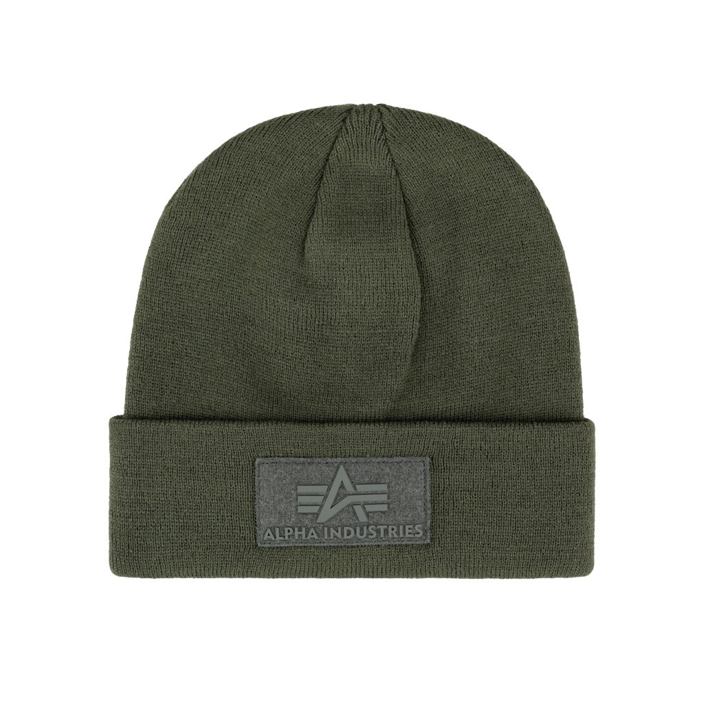 ALPHA INDUSTRIES VLC BEANIE en color DRKGRN  (4)