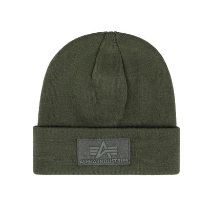 ALPHA INDUSTRIES VLC BEANIE en color DRKGRN  (4)