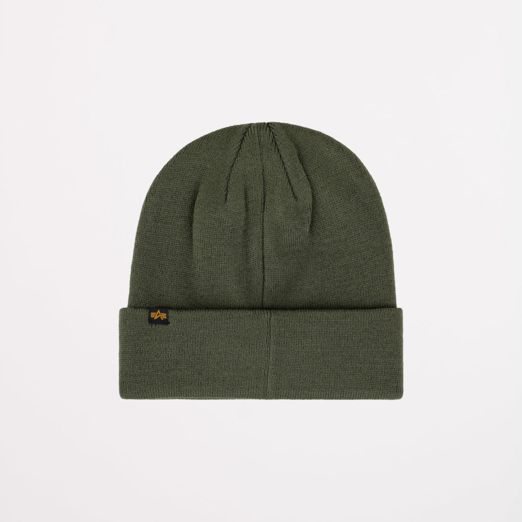ALPHA INDUSTRIES VLC BEANIE en color DRKGRN  (5)