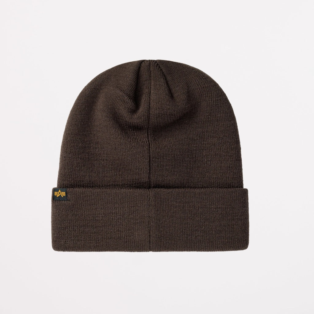 ALPHA INDUSTRIES VLC BEANIE en color HNTRBRW  (5)