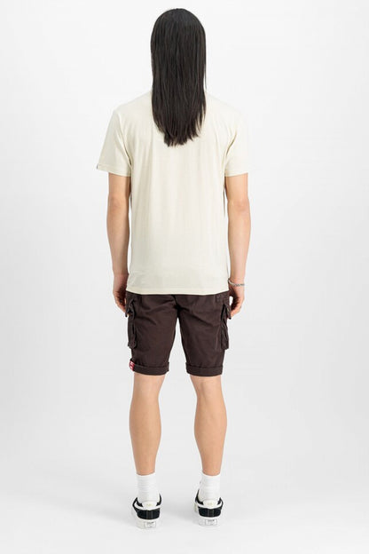 ALPHA INDUSTRIES CREW SHORT en color BROWN  (2)