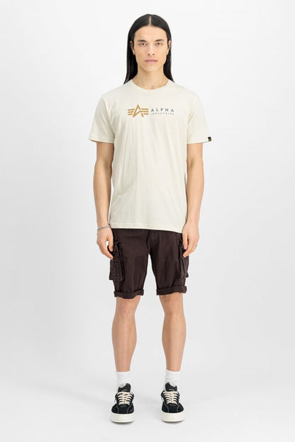 ALPHA INDUSTRIES CREW SHORT en color BROWN  (4)