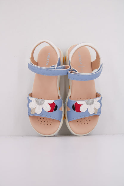 GEOX J SANDAL HAITI GIRL en color CYZ  (3)