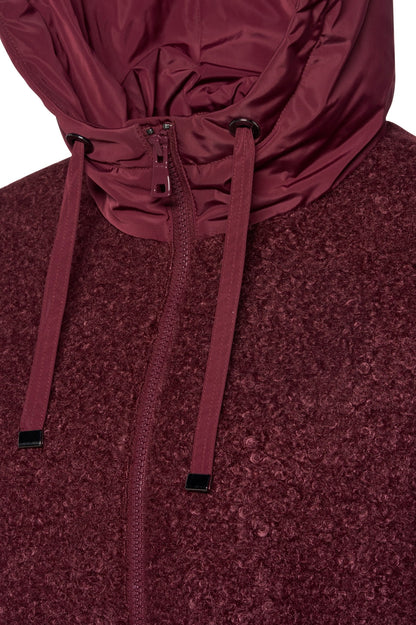 GEOX W SWEATER CURLY CAPE en color F  (4)