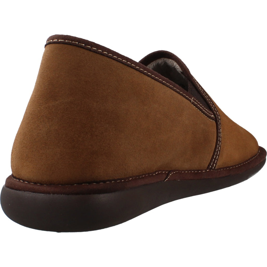 NORDIKAS  AFELPADO ZAPATIL en color TAUPE  (3)