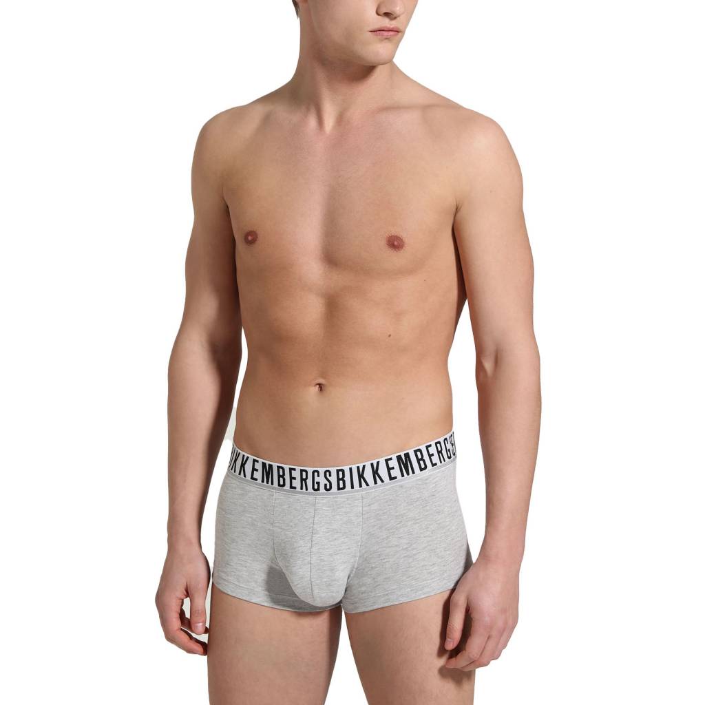 BIKKEMBERGS UNDERWEAR -PACK HOMBRE BOXER en color GREY  (4)