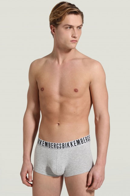 BIKKEMBERGS UNDERWEAR -PACK HOMBRE BOXER en color GREY  (1)