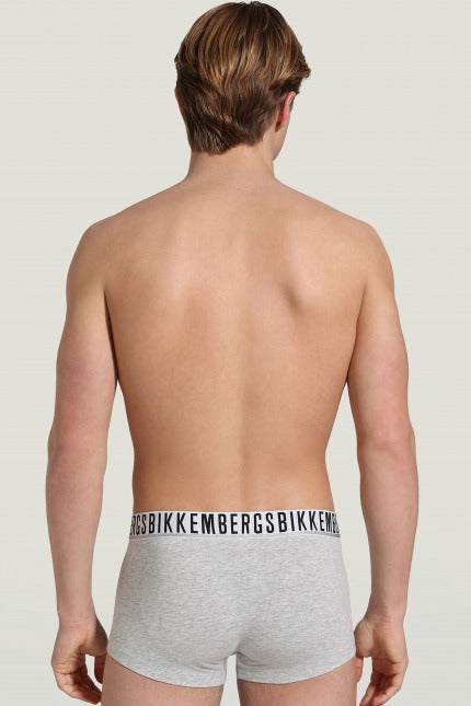 BIKKEMBERGS UNDERWEAR -PACK HOMBRE BOXER en color GREY  (2)