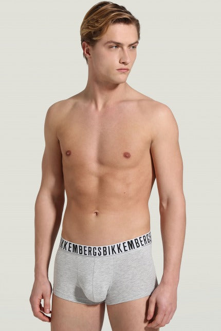 BIKKEMBERGS UNDERWEAR -PACK HOMBRE BOXER en color GREY  (1)