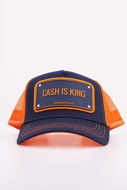 JOHN HATTER CO CASH IS KING en color BLUORNGE  (1)