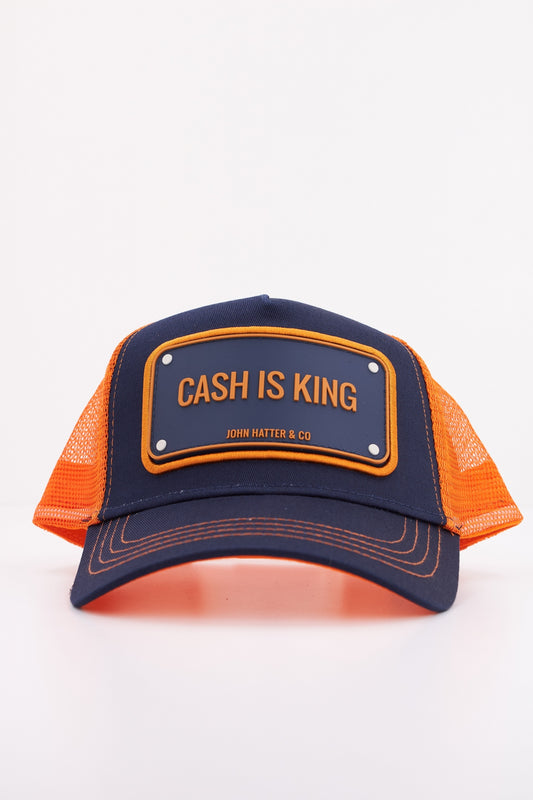 JOHN HATTER CO CASH IS KING en color BLUORNGE  (1)