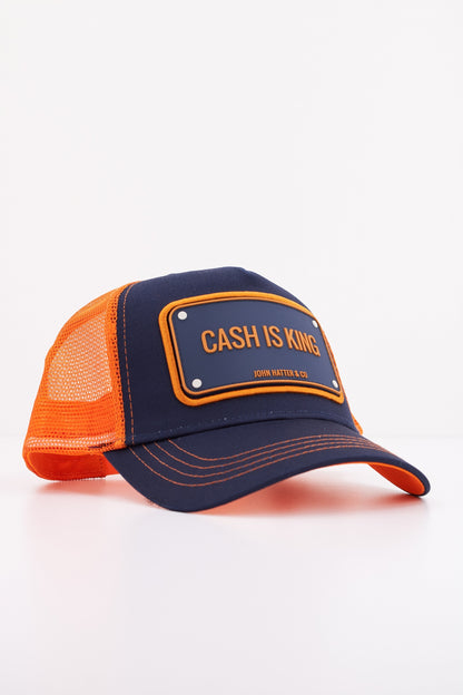 JOHN HATTER CO CASH IS KING en color BLUORNGE  (2)
