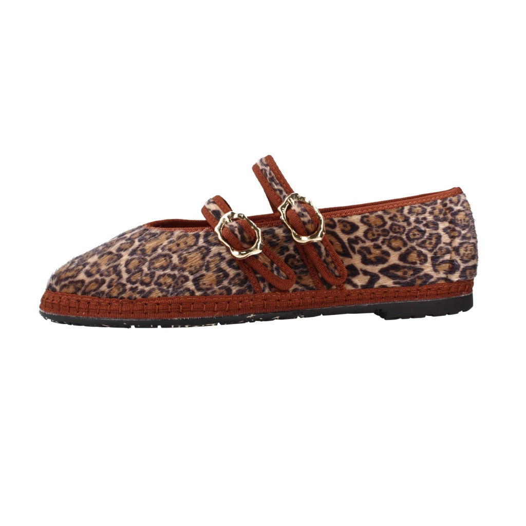 FLABELUS CLAIRE BAILARINA PON en color LEOPARD  (2)