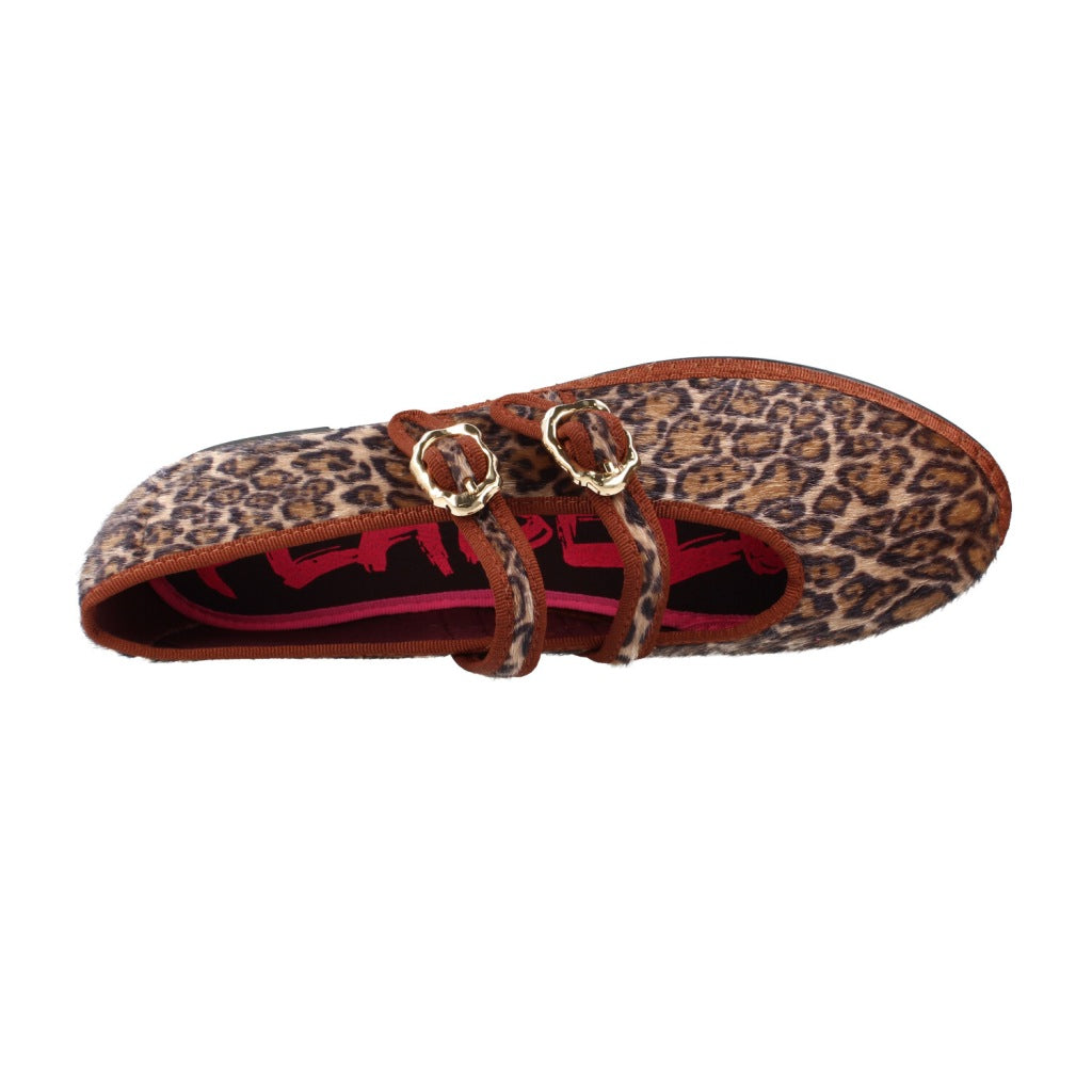 FLABELUS CLAIRE BAILARINA PON en color LEOPARD  (7)