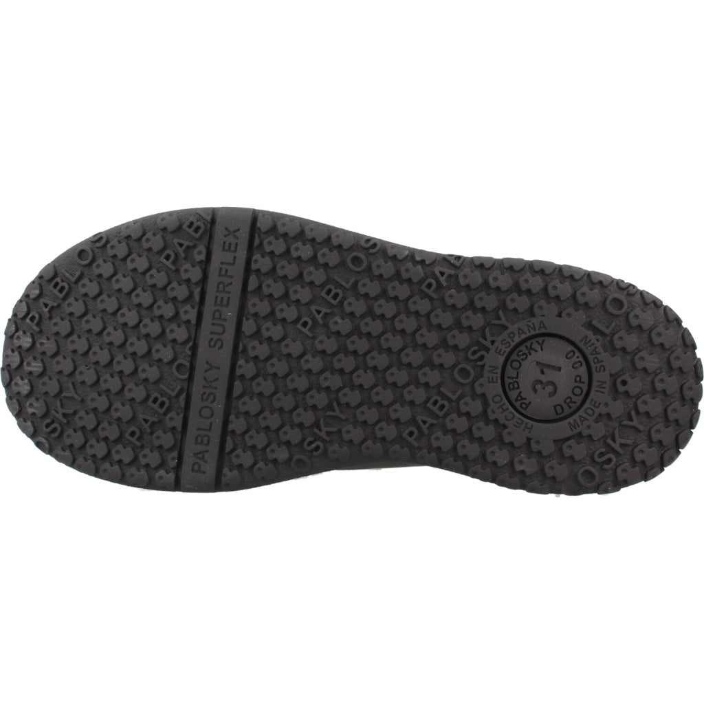PABLOSKY  DEPORTIVO TIRA ADHE en color NEGRO  (6)