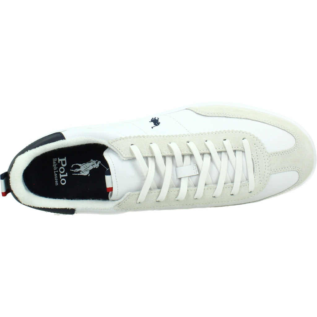 POLO RALPH LAUREN BEDFORD RIB SNEAKERS en color WHITE  (6)