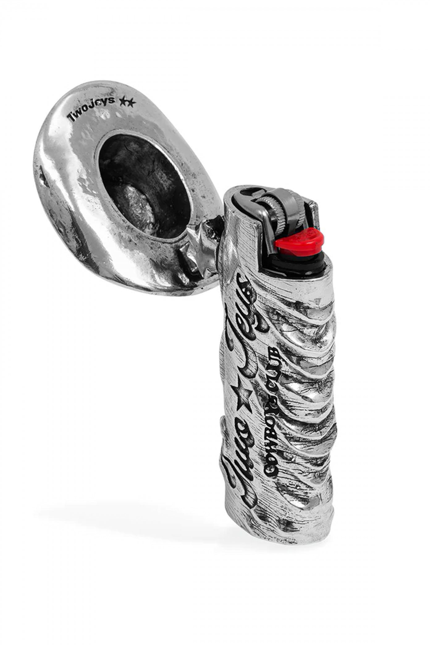 TWOJEYS  ICON LIGHTER en color PLATA  (2)