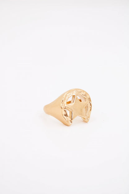 TWOJEYS STAR RING en color ORO  (2)