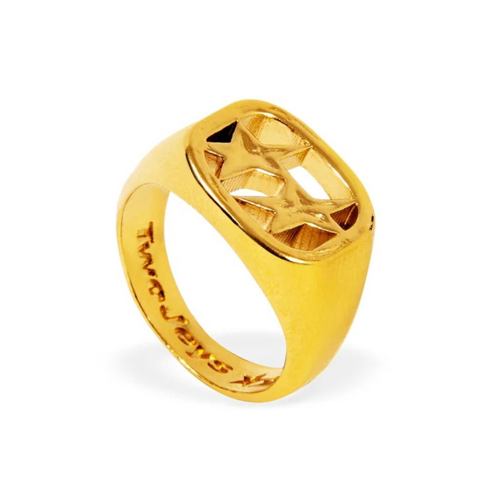 TWOJEYS FRAMED RING en color ORO  (4)