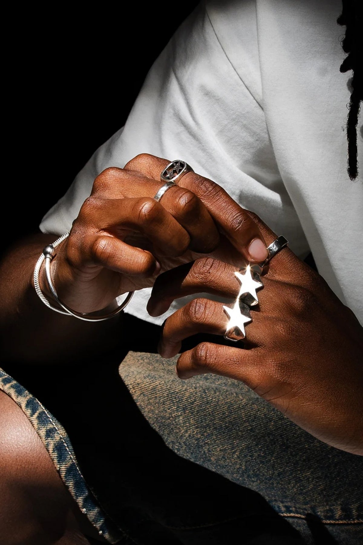 TWOJEYS SUPERSTAR KNUCKLE RI en color PLATA  (3)