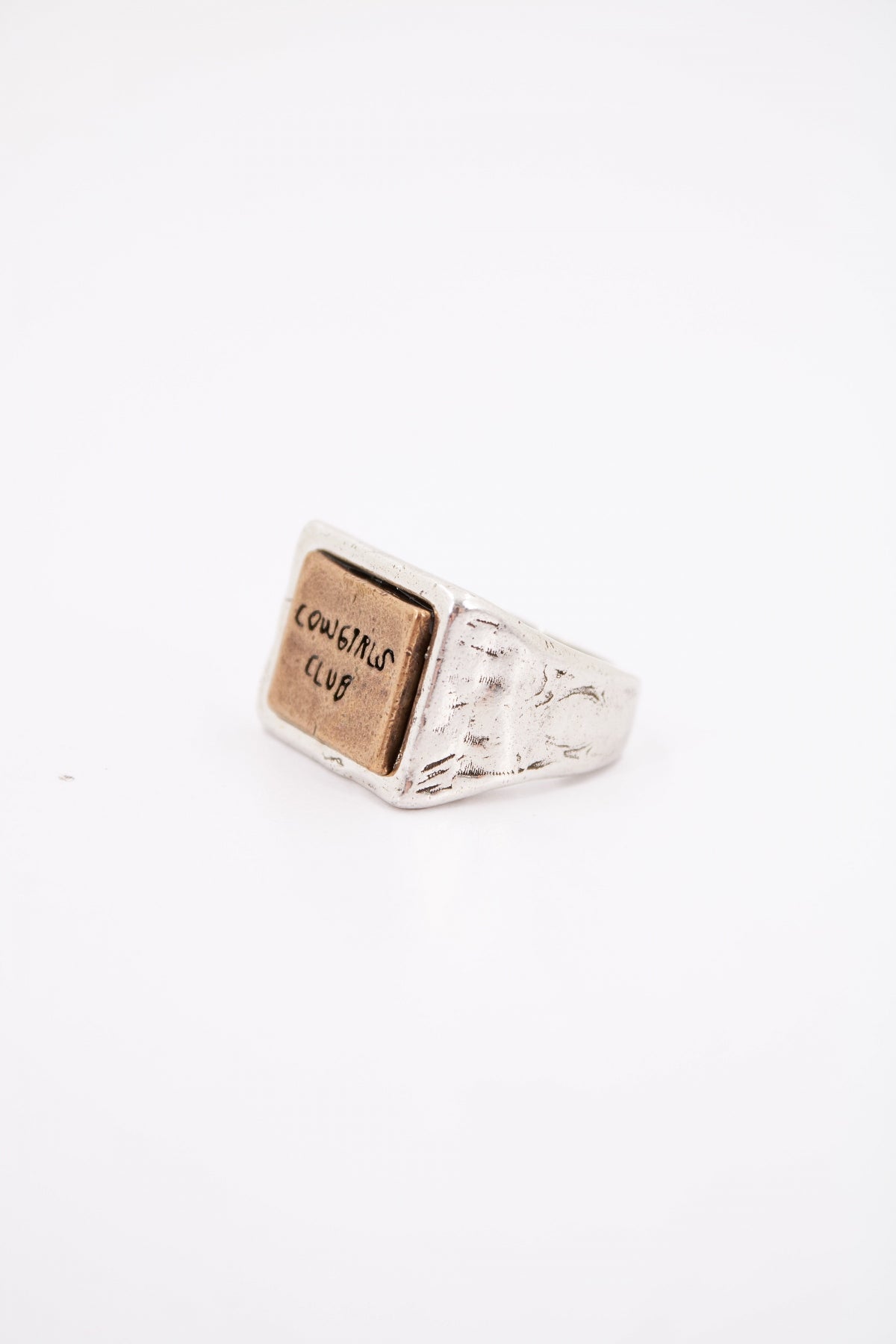 TWOJEYS COWGIRL CLUB RING en color PLATA  (2)