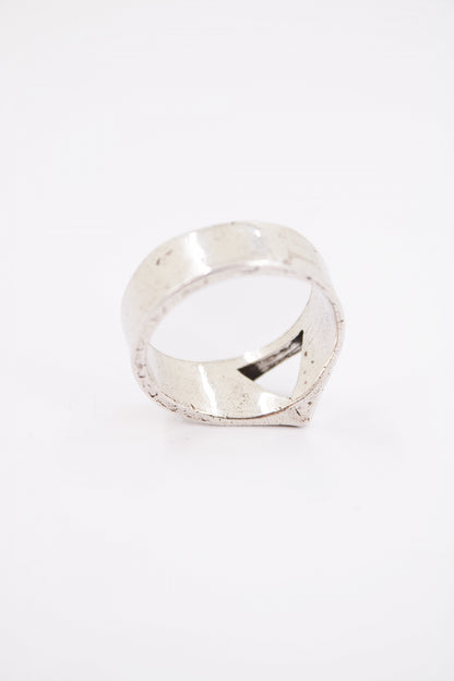 TWOJEYS TRIANGLE RING en color PLATA  (3)